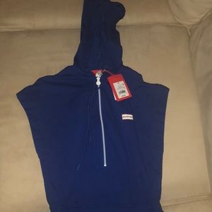 Hunter Knit Sleeveless Hooded Romper